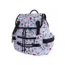 Maleta Multi Estampada Serie Blanca Bt21 Miniso