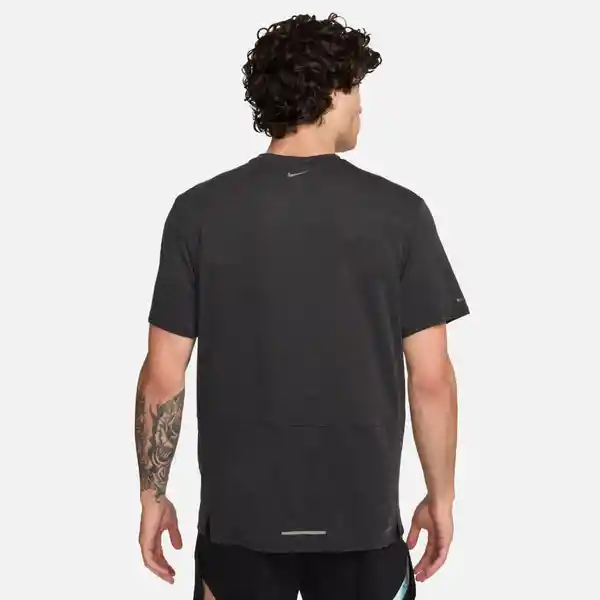 Nike Camiseta M Df Rise 365 Run Div Top Hombre Negro Talla S