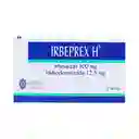Irbeprex Irbesartán 300 mg Hidroclorotiazida 12.5 mg 
