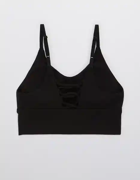 Top Deportivo Aerie Negro Talla Medium American Eagle 26981062