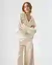 Buzo Mujer Crudo Talla M 682G000_CRU120105 Americanino