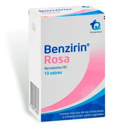 Benzirin Rosa Polvo Tópico 