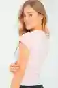 Top Emiliana Color Rosado Talla S Ragged