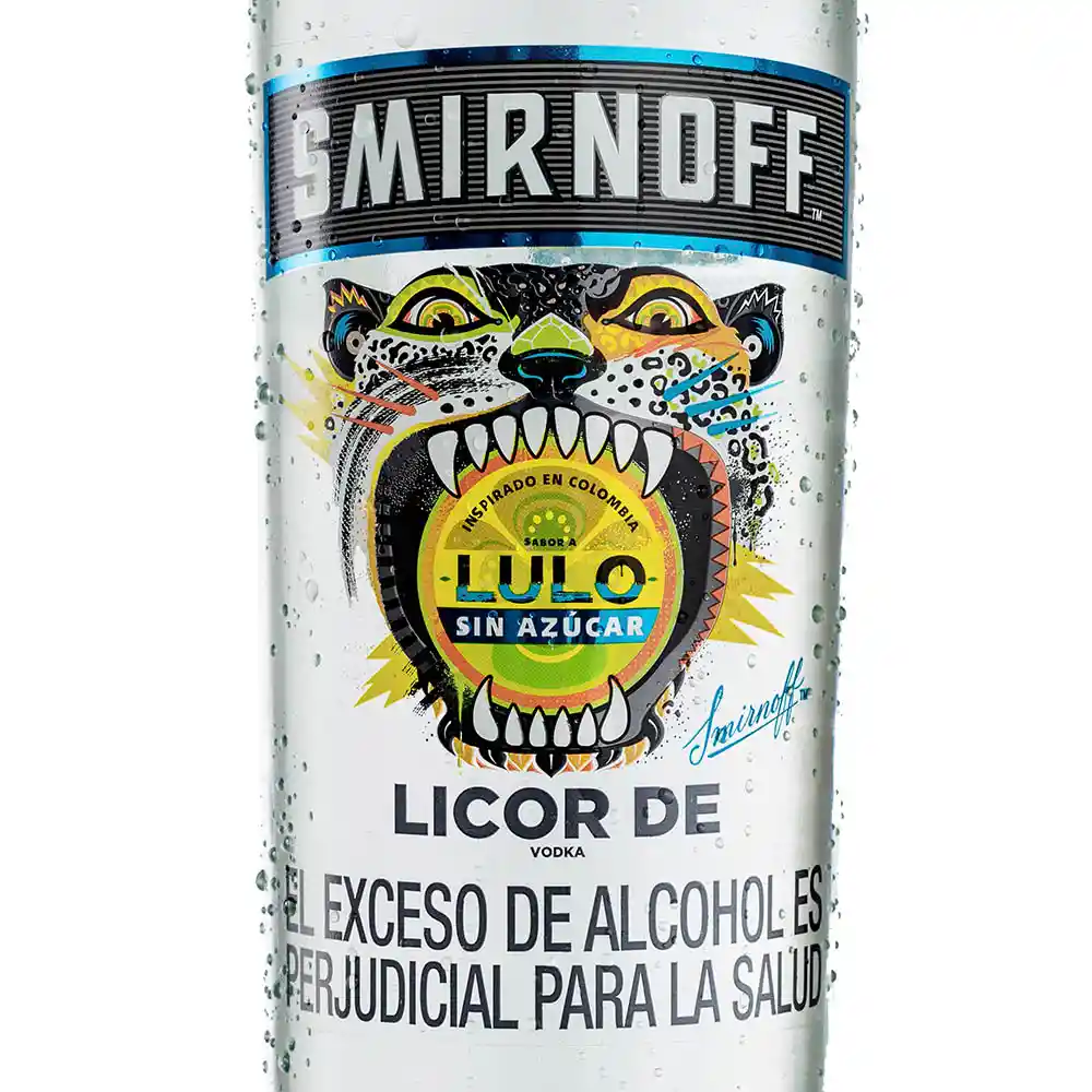 Smirnoff  Licor de Vodka Sabor Lulo sin Azúcar