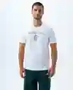 Camiseta Hombre Blanco Talla L 849F002 Americanino