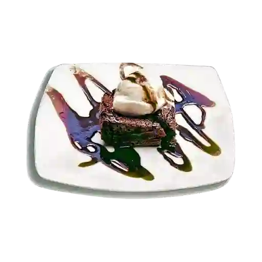 Brownie con Helado