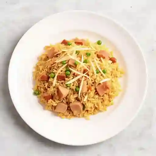 Porción arroz chino