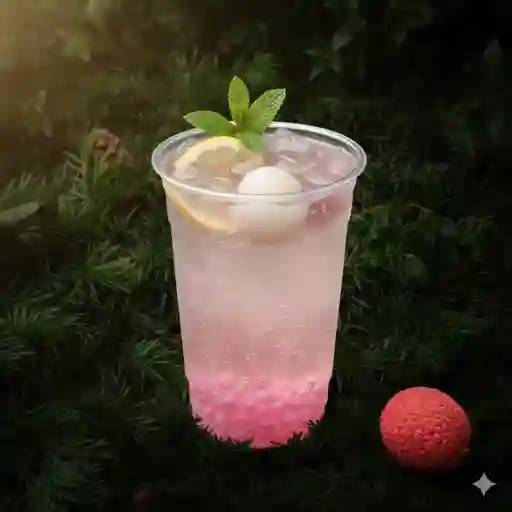 Soda de lychee