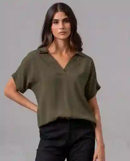 Camisa Mujer Verde M G19F104_VER190309 Rifle