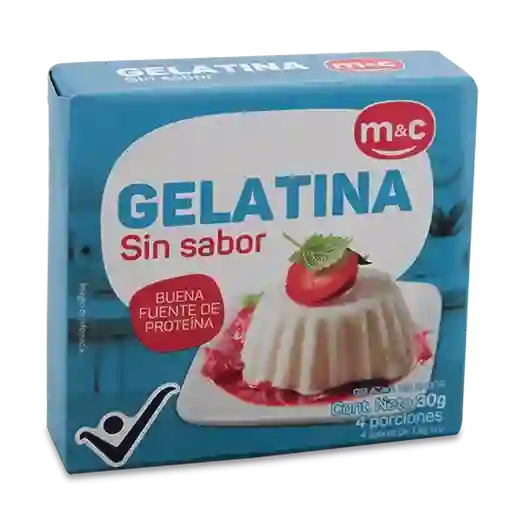 Gelatina Sin Sabor M&C