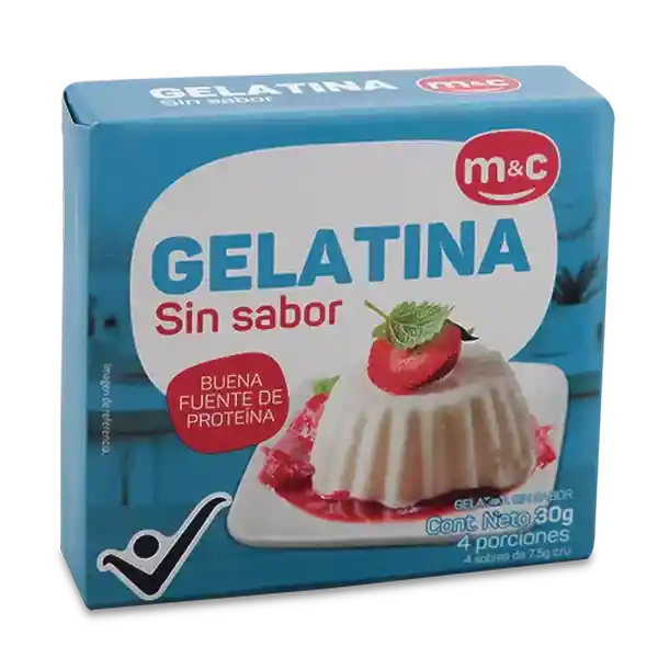 Gelatina Sin Sabor M&C