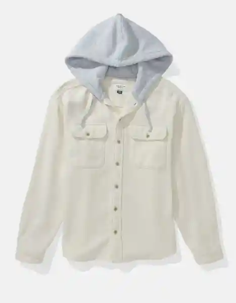 Camisa Hombre Blanco Talla MEDIUM 2982106 American Eagle