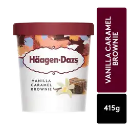 Haagen-Dazs Helado Sabor a Vainilla Caramelo y Brownie