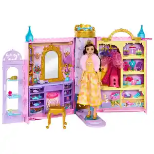 Disney Princesa Muñeca Closet Mágico Bella