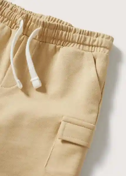 Bermudas Crowe Beige Talla 66 Niños Mango