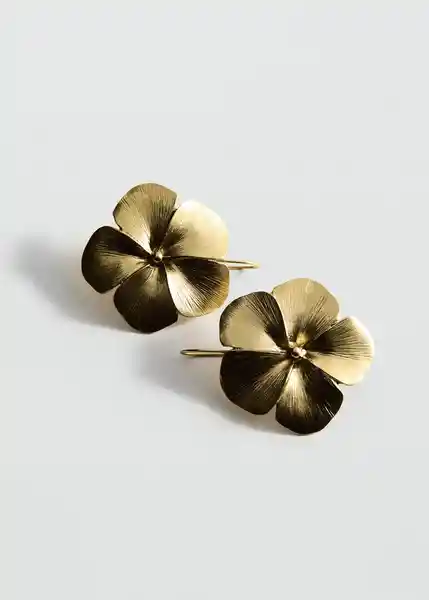 Pendientes Maria Oro Talla 99 Mujer Mango