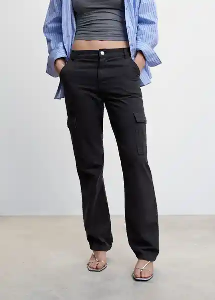 Jean Newcargo Antracita Talla 36 Mujer Mango