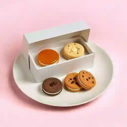 Caja X 4 Galletas Rellenas
