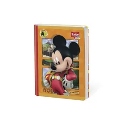 Scribe Cuaderno Cosido Mickey Spider 100 Hojas Precubitos