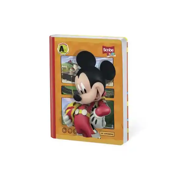 Scribe Cuaderno Cosido Mickey Spider 100 Hojas Precubitos