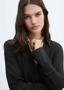 Vestido Sasha Negro Talla S Mujer Mango