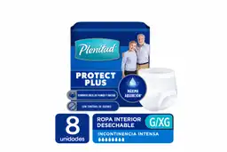 Plenitud Ropa Interior Plenitud Protect Plus G-Xg X 8 Und