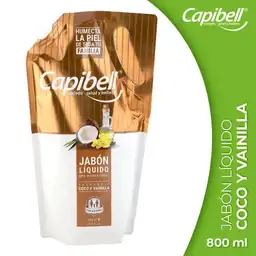 Capibell Jabón Líquido Coco y Vainilla