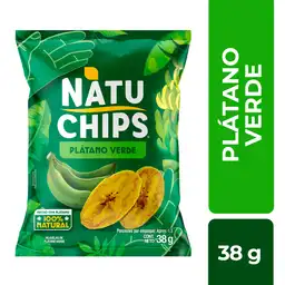 Natuchips Snack Platano Verde 38 g