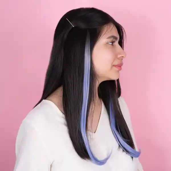 Set Extensiones de Cabello Morado Miniso