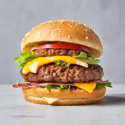 Hamburguesa Cheddar 3 Carnes