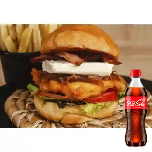 Combo Chicken Philadelphia +cocacola Orig 400ml.