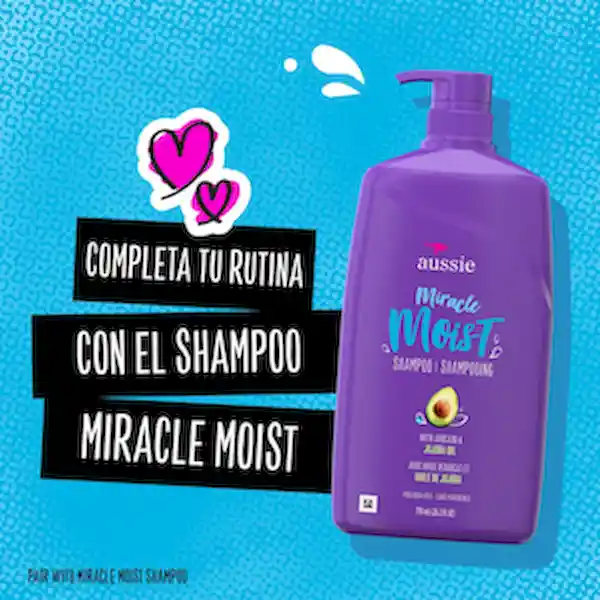 Aussie Shampoo Miracle Moist Huile de Jojoba