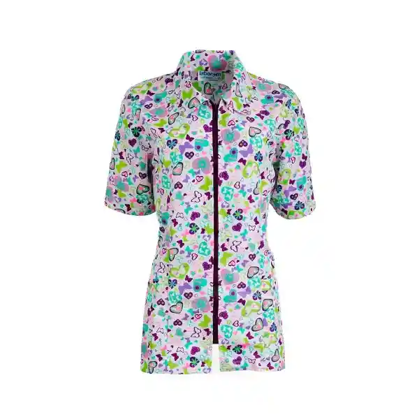 Laborem Blusa Cremallera Mujer Estampado Talla S