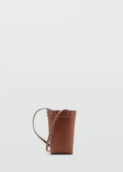 Funda P Serrat Cuero Talla 99 Mujer Mango