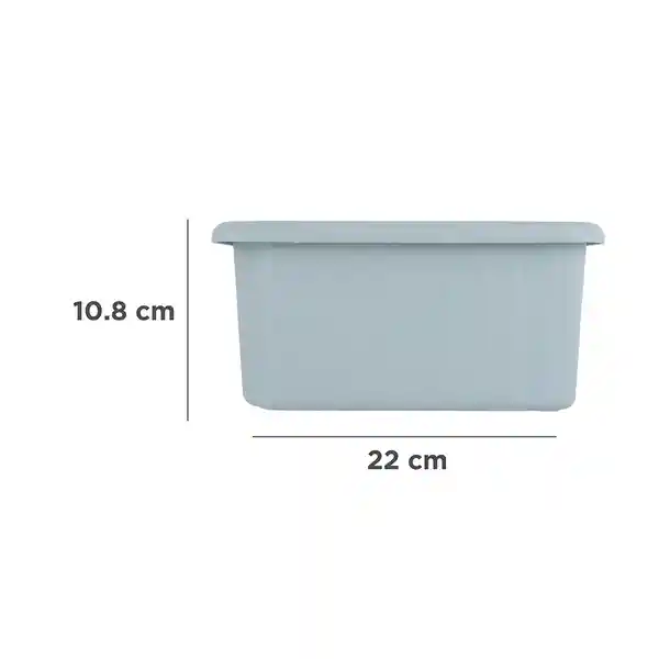 Organizador Plástico Cesta de Almacenamiento Verde Miniso