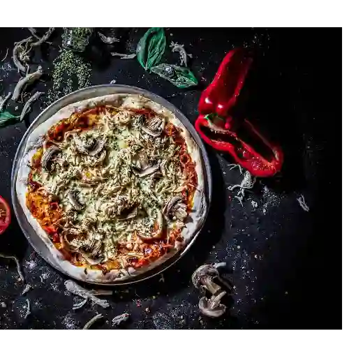 Pizza Pollo + Champiñones