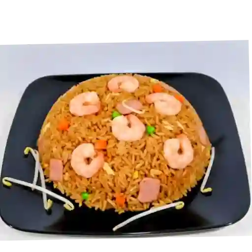 Arroz oriental para dos personas