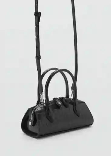 Bolso P Cuenca Negro Talla 99 Mujer Mango