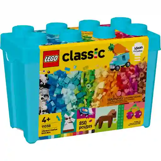 Set Construcción Ladrillos Creativos Vibrantes Lego