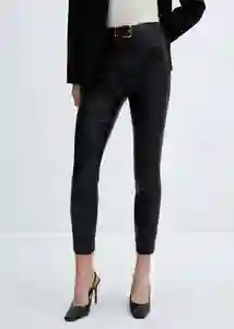 Leggings London Negro Talla L Mujer Mango