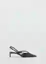 Zapatos Infinity Gris Oscuro Vigoré Talla 38 Mujer Mango