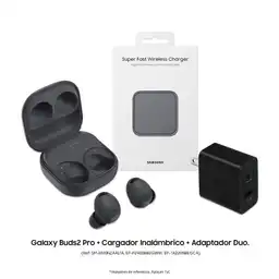 Samsung KitGalaxy Buds 2 Pro Negro + Bundle F-SM-R510NZAA