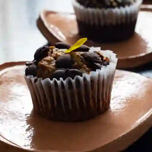 Muffin Banana Chips Chocolate