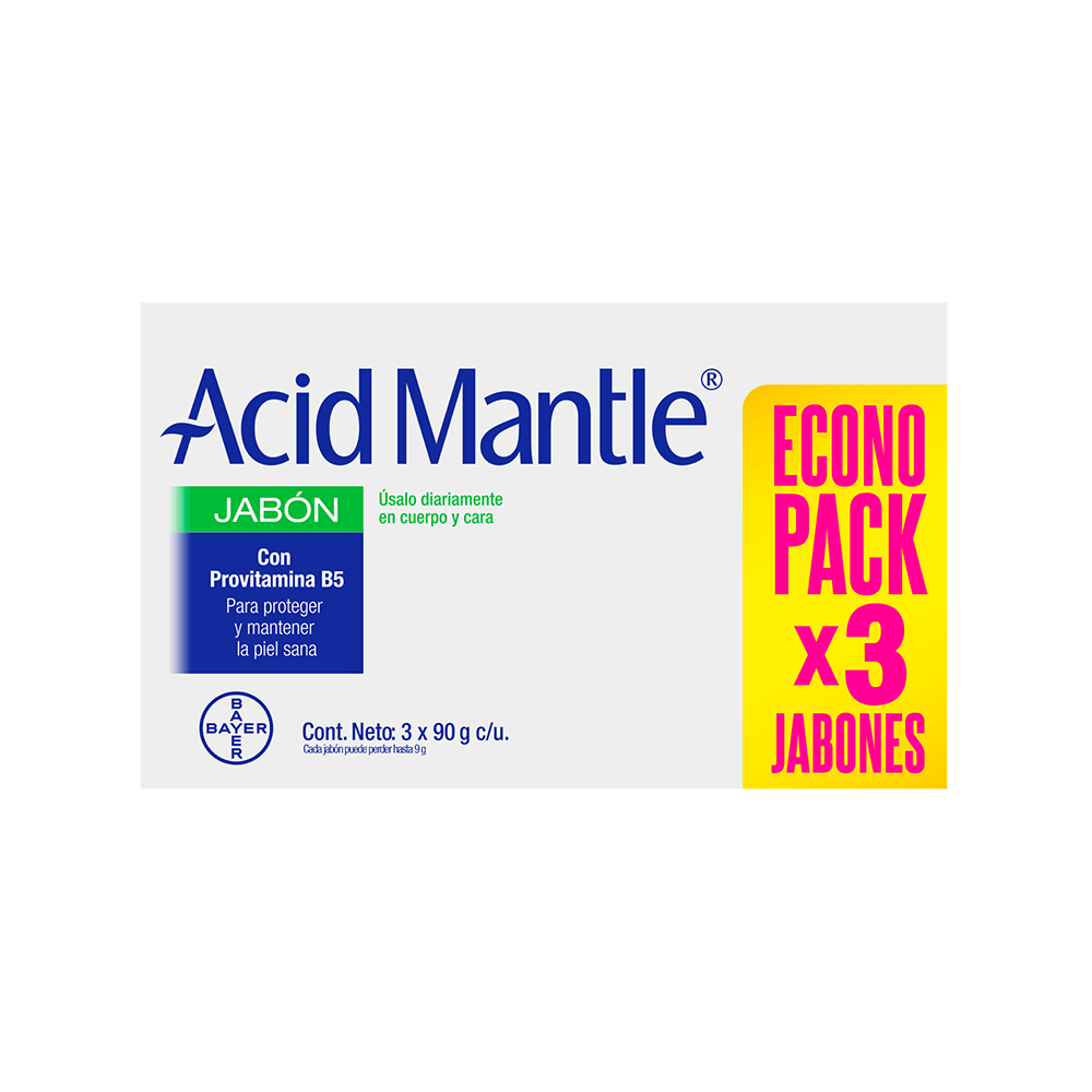 Acid Mantle Jabón con Provitamina B5 3 x 90 g