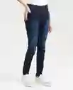 Jean High Rise Cosmo Ultra Azul Dark Ultra Oscuro 10 Chevignon