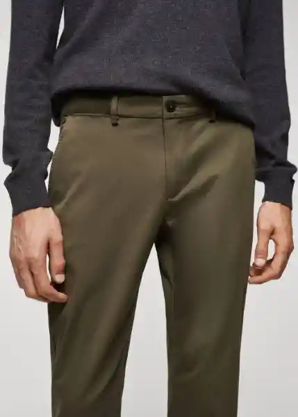 Pantalón Prato Caza Talla 38 Hombre Mango