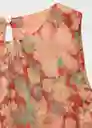 Blusa Celia Granate Talla L Mujer Mango