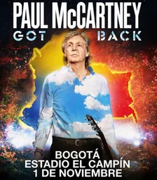 Boleta Concierto Paul McCartney Bogotá