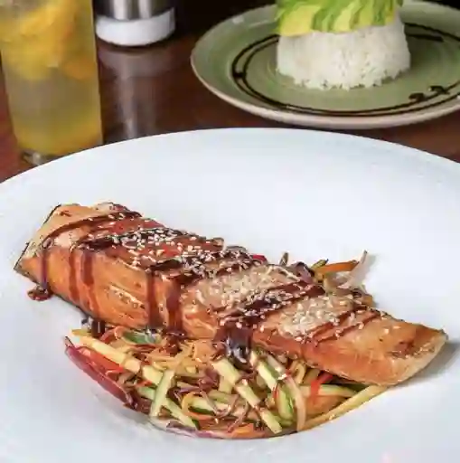 Salmón Teriyaki