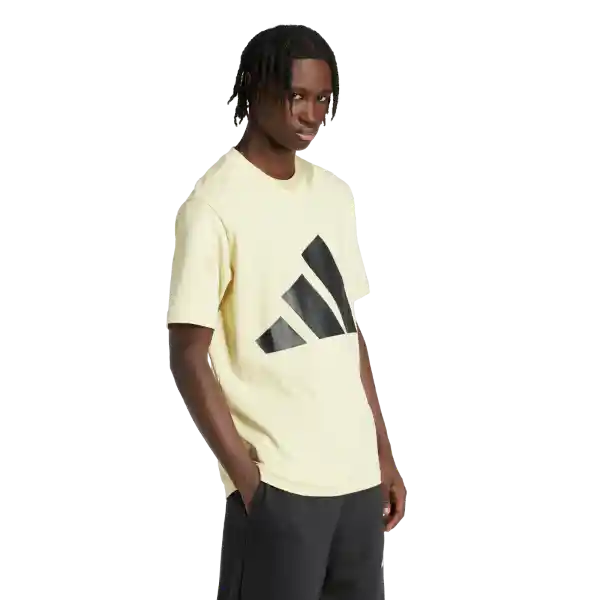 Adidas Camiseta Bl Sj Manga Corta Hombre Amarillo Talla M